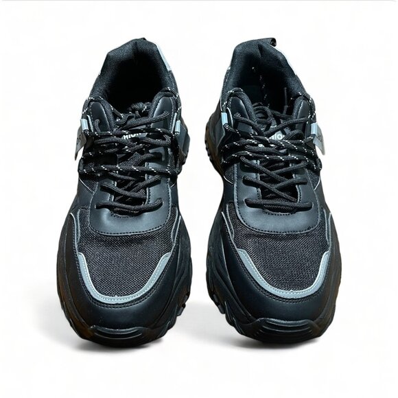 Fashion Sport Other - Fashion Sport Men's Athletic Black & Gray Sport Sneakers, Size 12, New